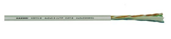 Copper Category 6 Instrument Signal Cable For High Speed Voice